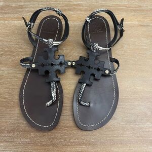 Tory Burch Logo sandal size 11